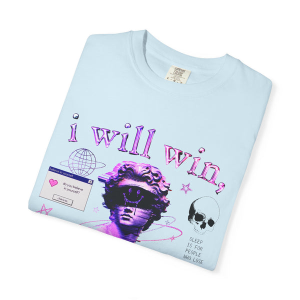 I Will Win - Schizopost Vaporwave Aesthetic T-Shirt
