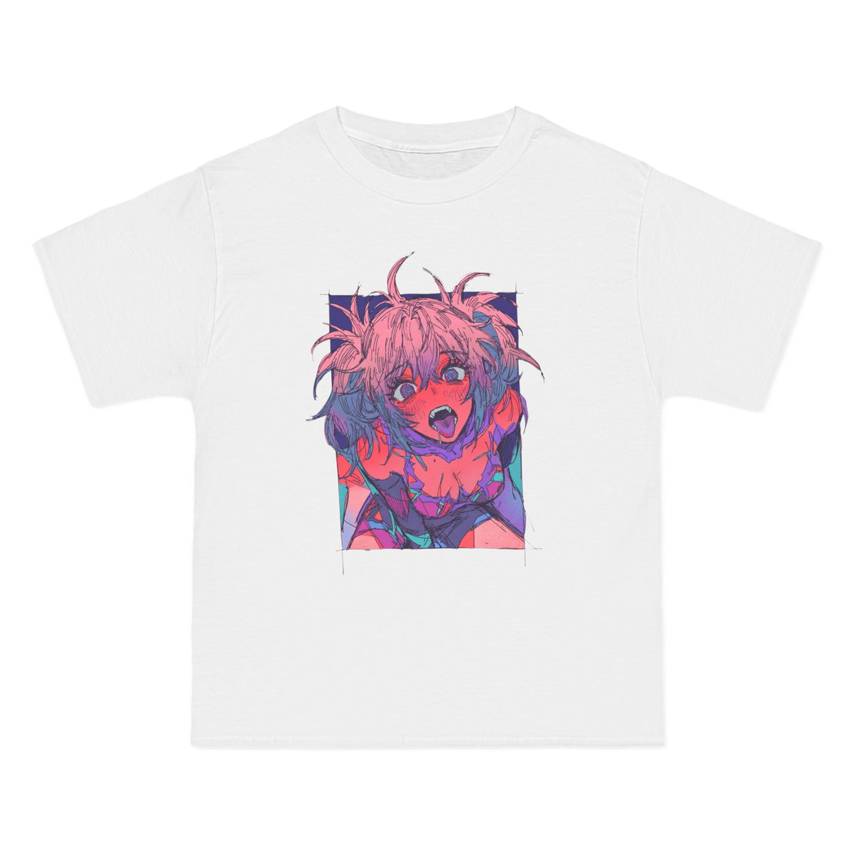 Rampage Illusion - Oversized Anime T-Shirt