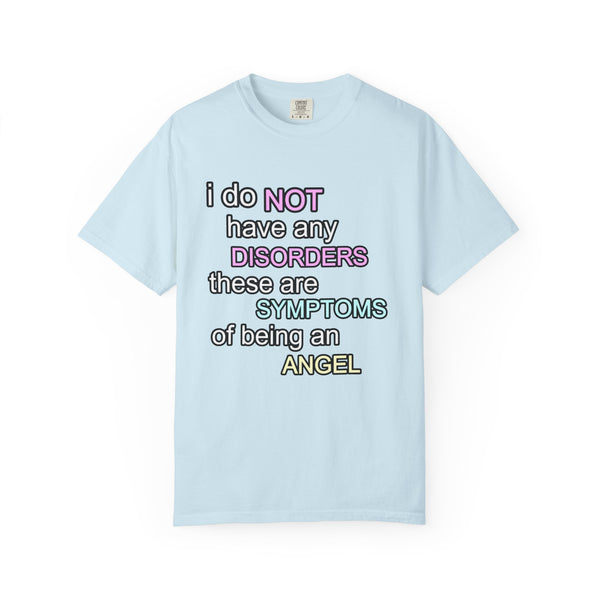 Symptoms of Being an Angel - Cute Graphic T-Shirt