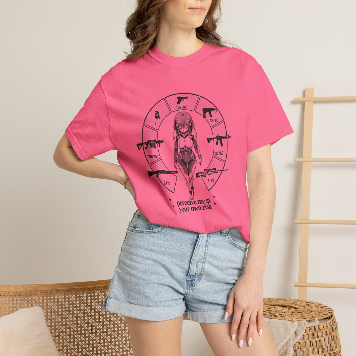 Perceive Me at Your Own Risk - Anime T-shirt