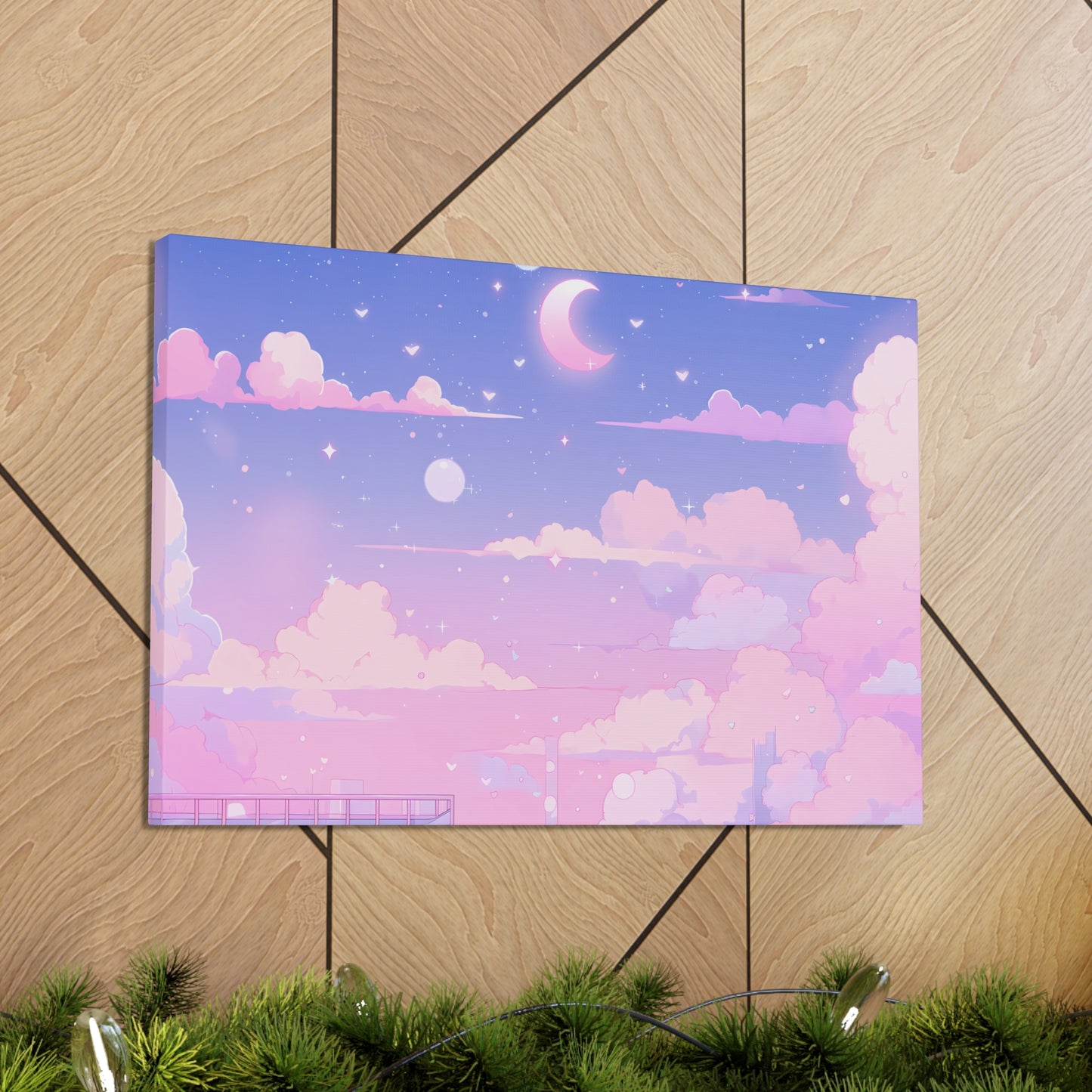 Cotton Candy Dreams - Anime Canvas Print