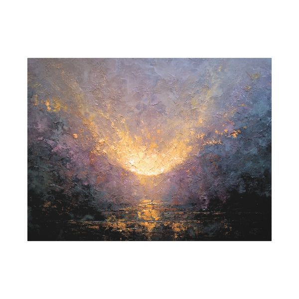 Angelic Visitation - Abstract Textured Wall Art