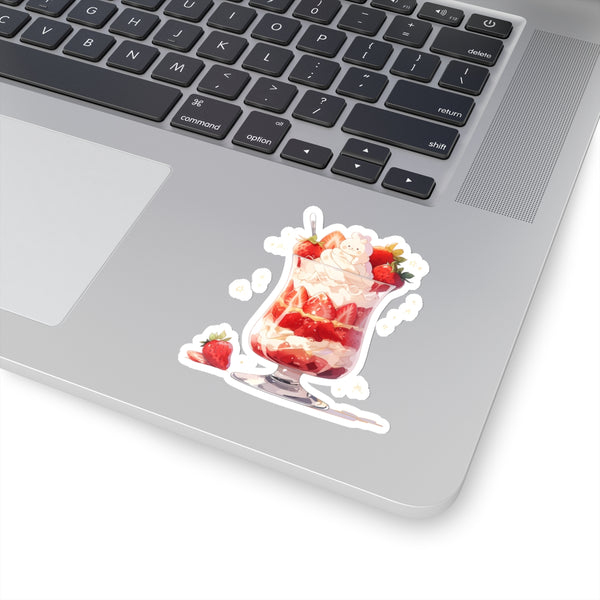 Strawberry Bunny Parfait - Cute Anime Sticker