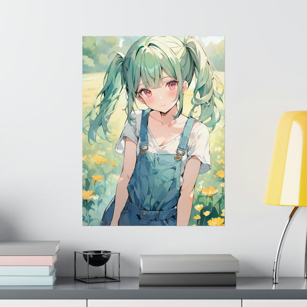 April Reverie - Cute Girl Anime Poster