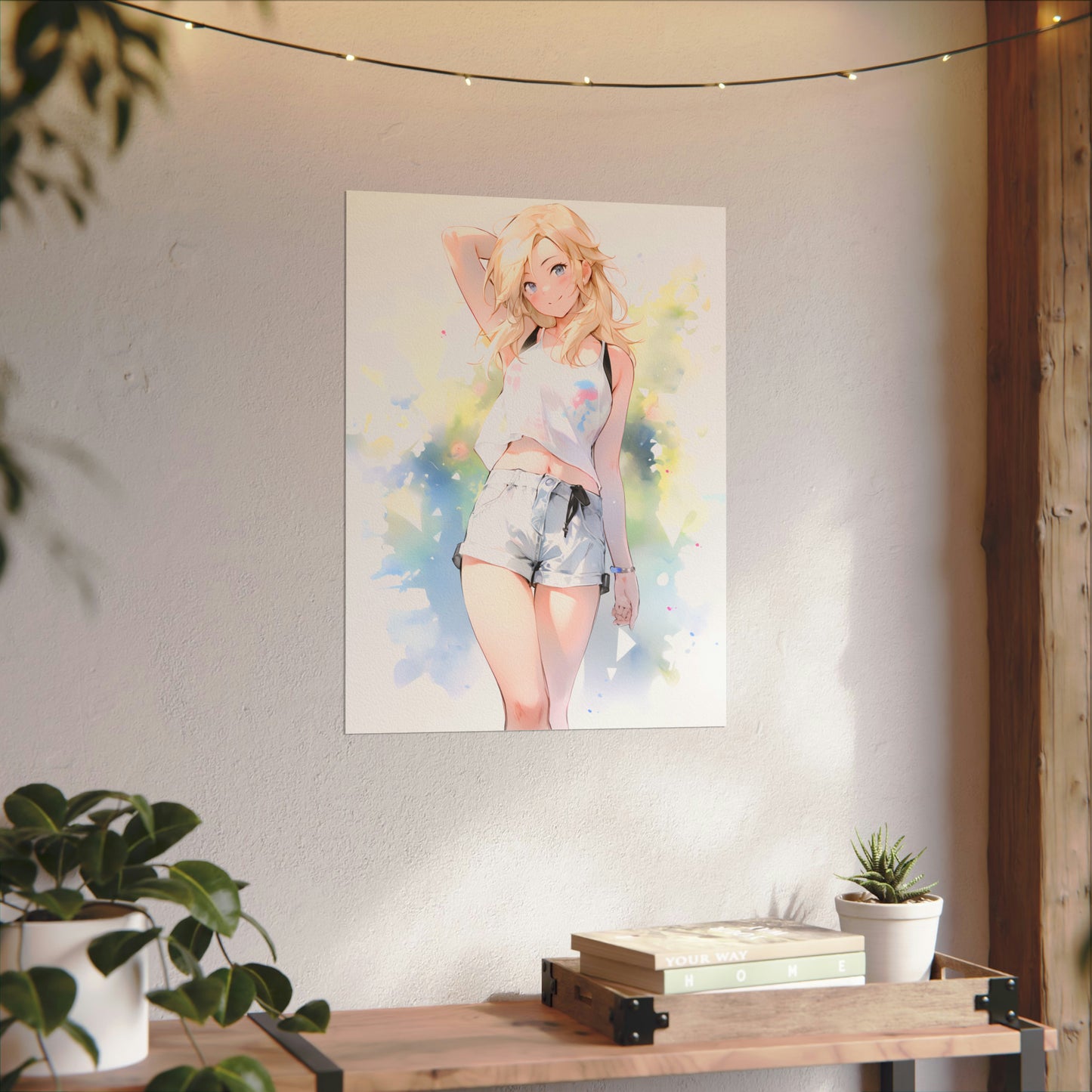 Spring Essence Anime Poster Lifestyle Aesthetic