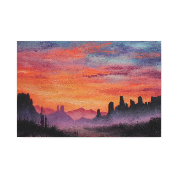 Last Light - Textured Fantasy Wall Art