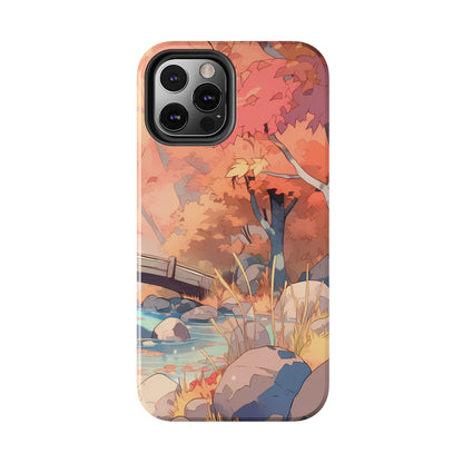 Amberglow - Anime Fall Phone Case