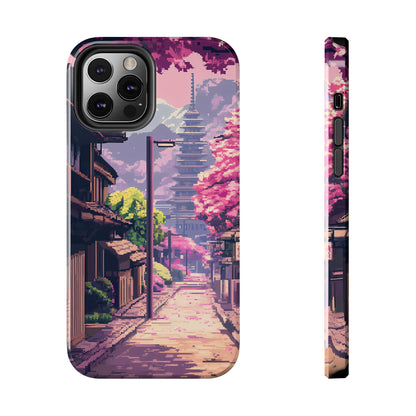 Temple Street - Anime Cherry Blossom Phone Case