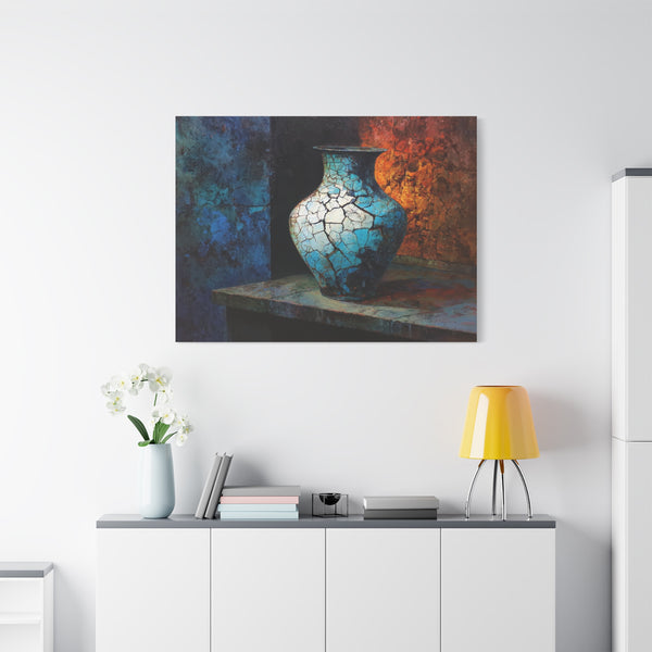 Lapis Relic - Textured Wall Art