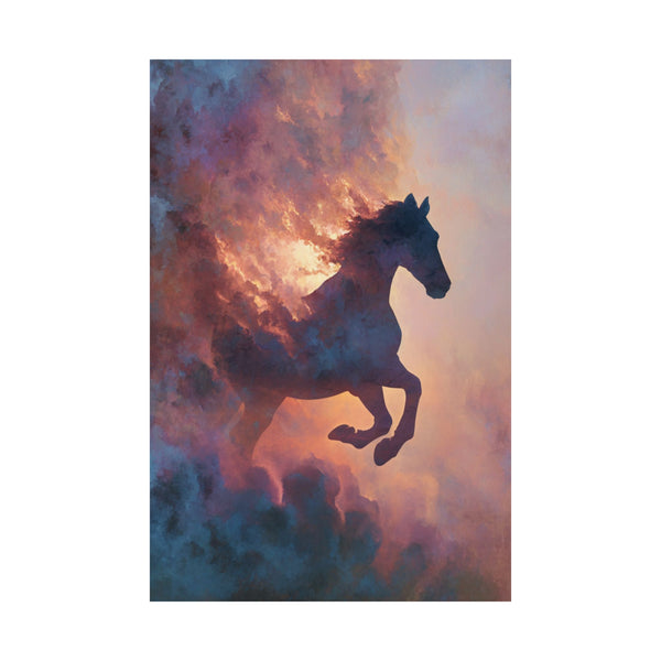 From Ashes Arisen - Fire Horse Art Poster