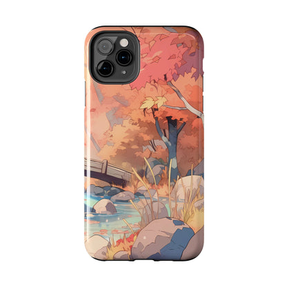 Amberglow - Anime Fall Phone Case