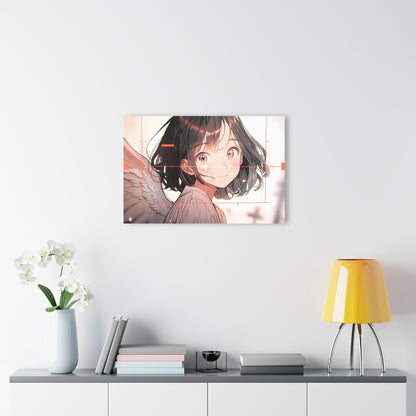 Angel Hunter Anime Glass Painting