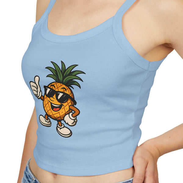 Mister Maui - Cute Retro Spaghetti Strap Tank Top