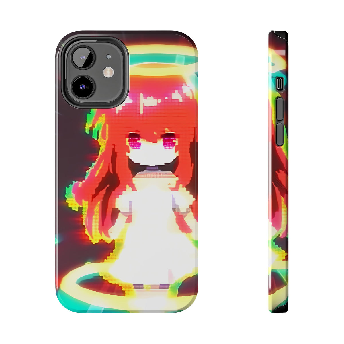 Pixelated Soul - Cute Anime Phone Case