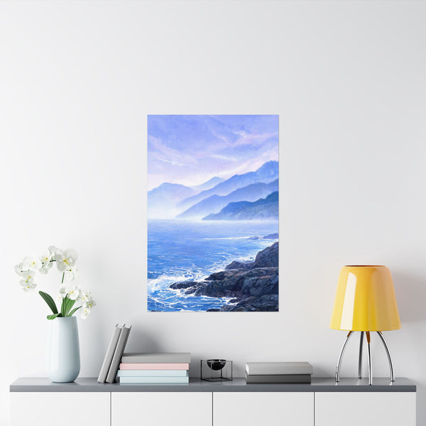 Untold Azure - Light Fantasy Poster