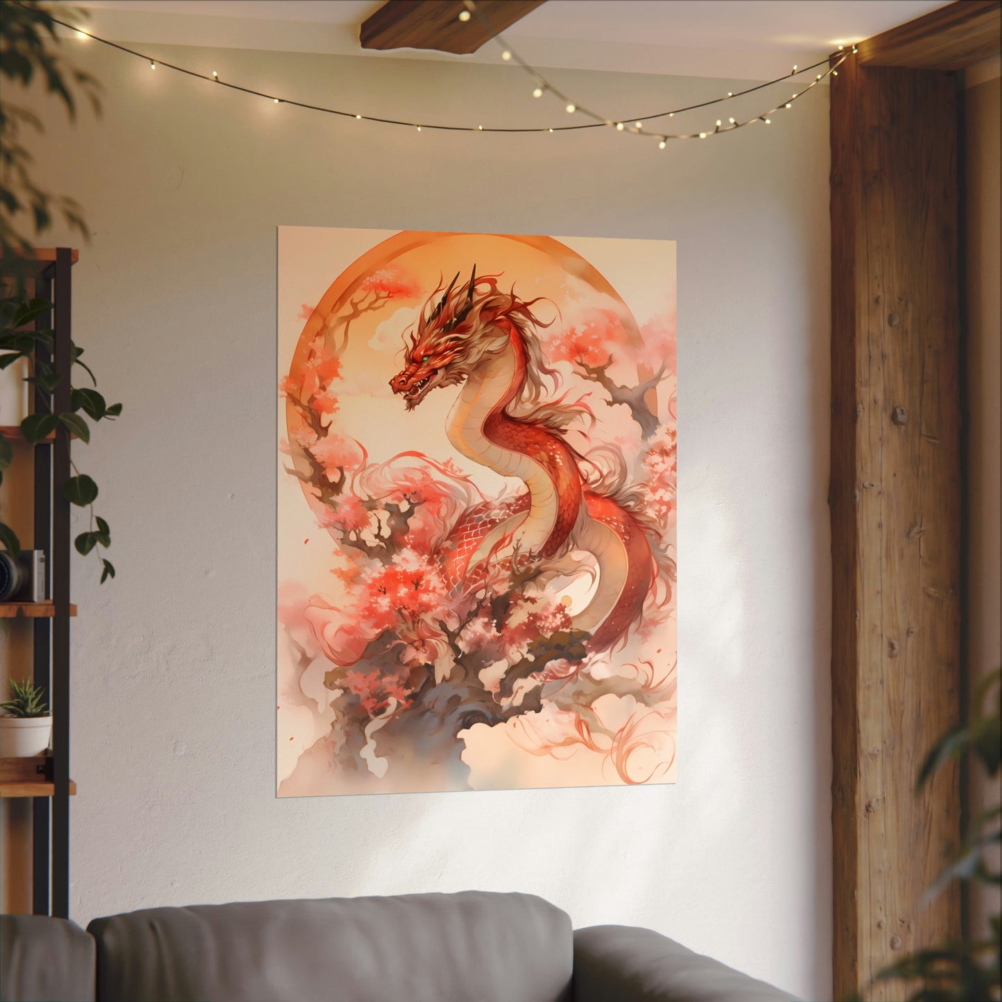 Birth of the Dragon - Chinese Art Poster