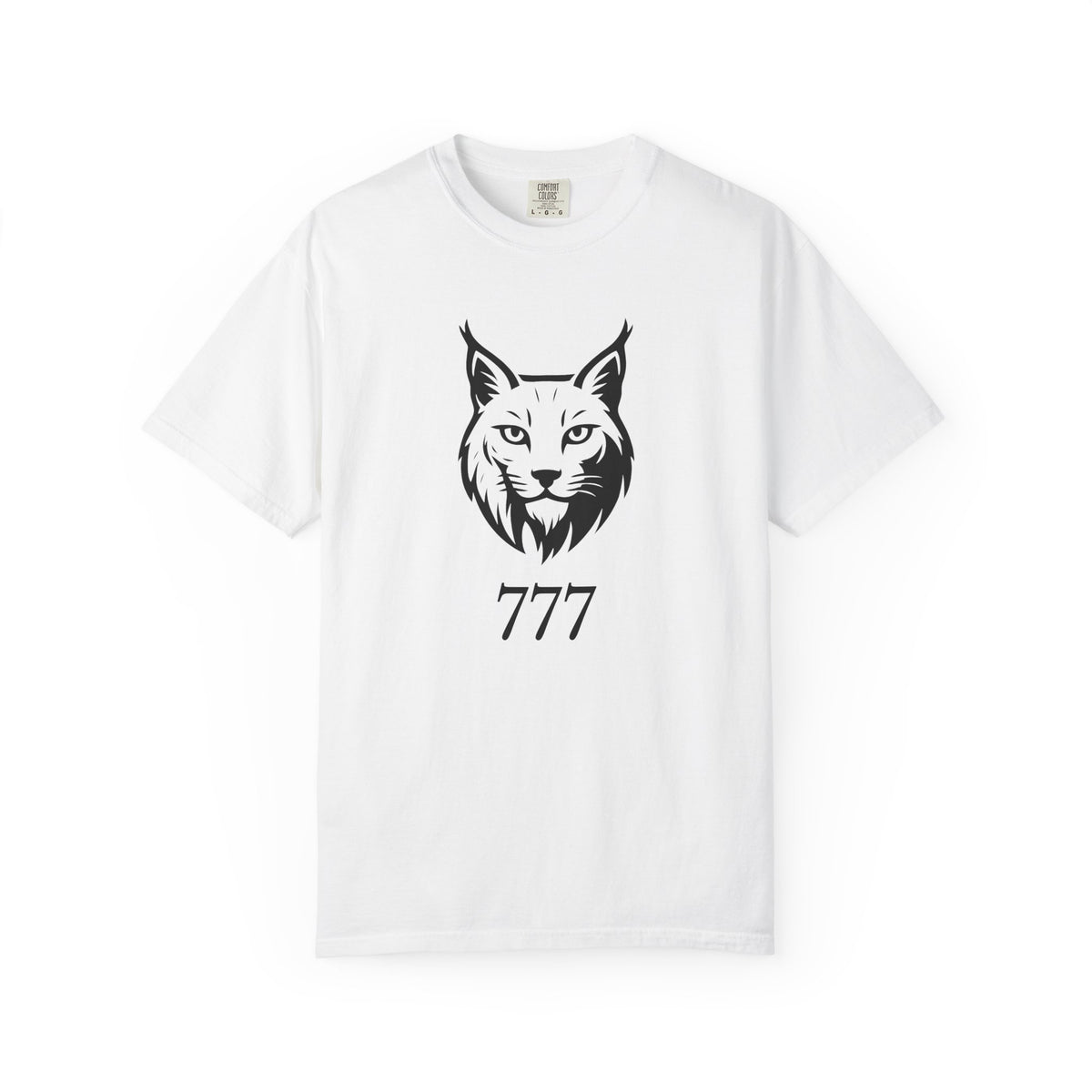 White Lynx Omen 777 Angel Messenger T-Shirt