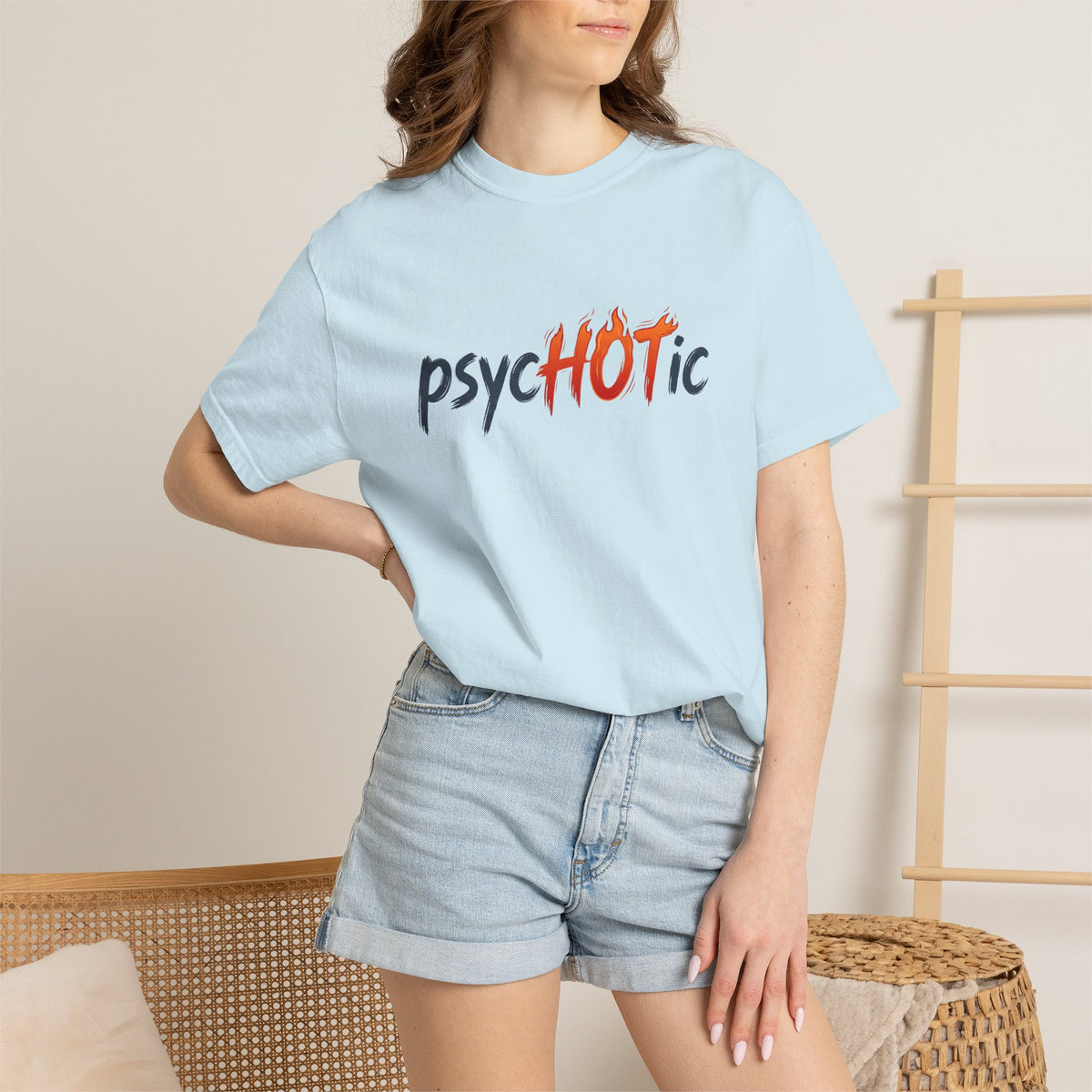 PsycHOTic - Flame Graphic T-Shirt
