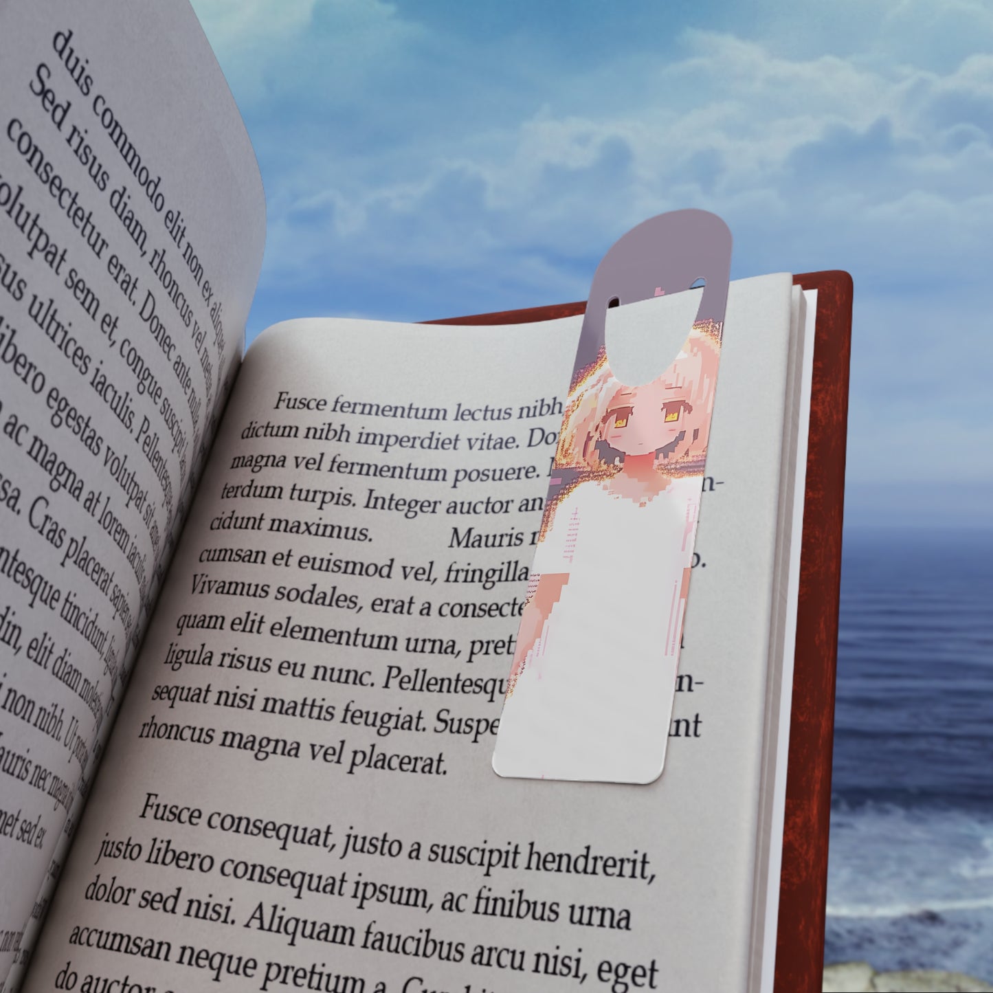 Digital Angel - Cute Anime Bookmark