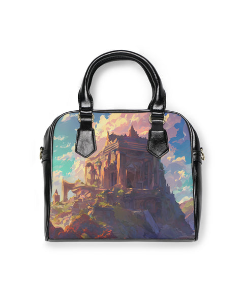 Castle by the Sea - Fantasy Anime Handbag