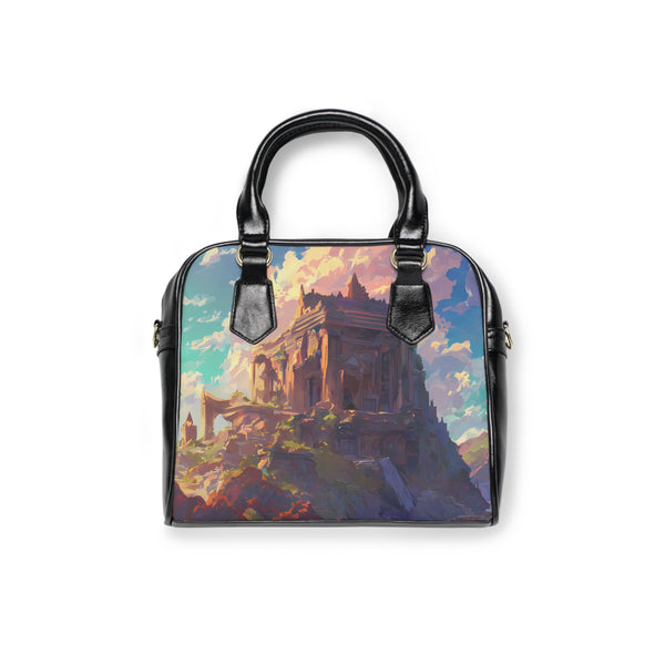 Castle by the Sea - Fantasy Anime Handbag