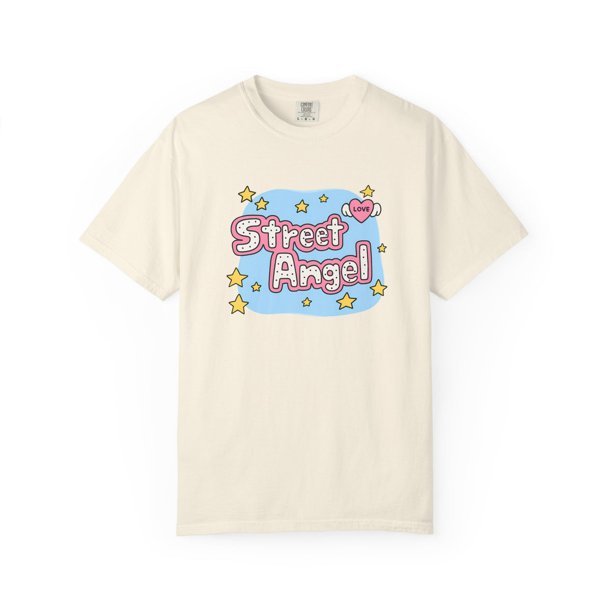 Street Angel - Cute Girly Graphic T-Shirt