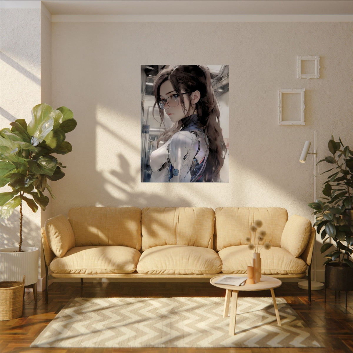 Goddess of Loche - Anime Watercolor Poster