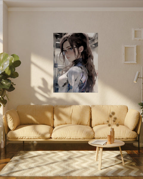 Goddess of Loche - Anime Watercolor Poster