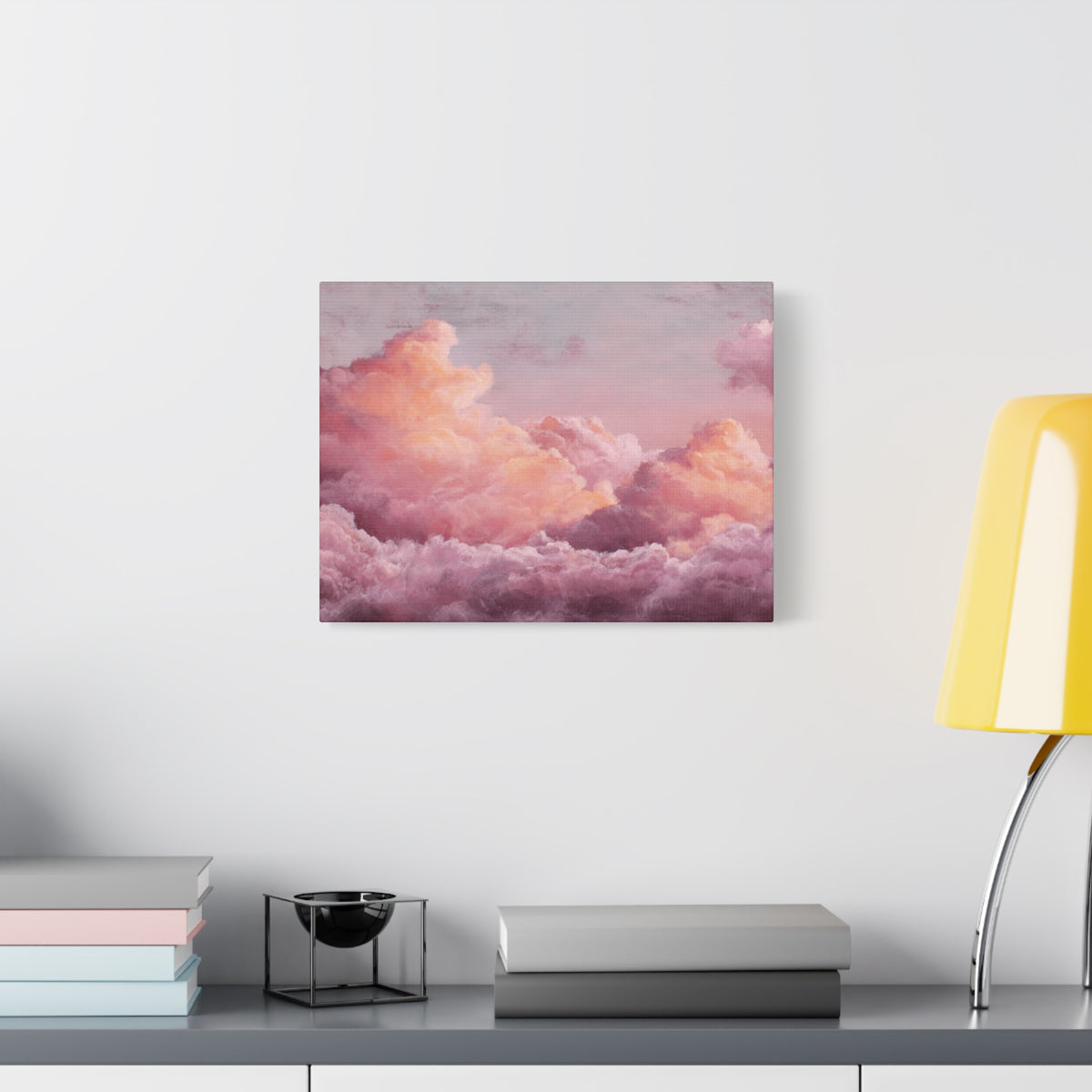 Rosy Skyscape - Pink Pastel Wall Art