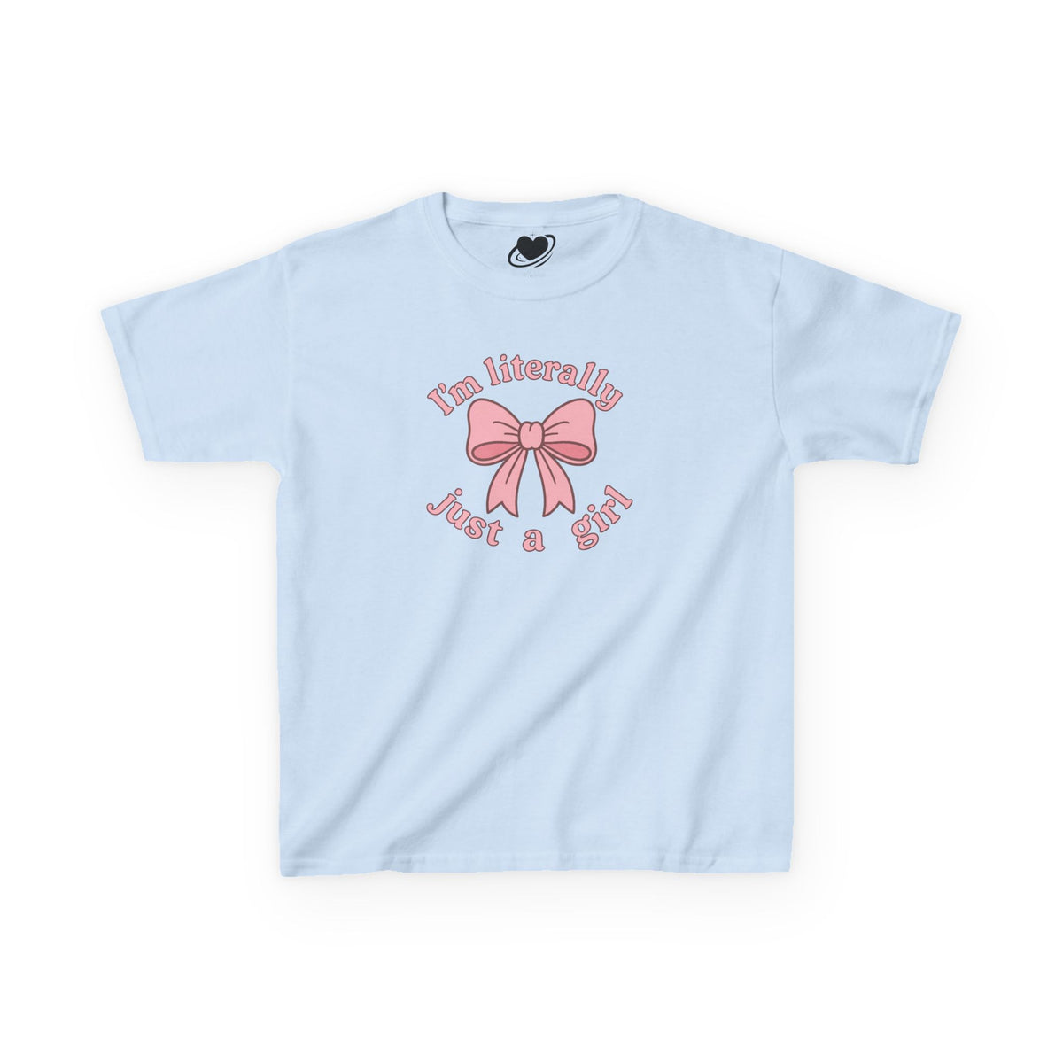 Literally Just a Girl Graphic Baby Tee