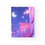 Anime Lofi Night Aesthetic - Dream Journal Hardcover