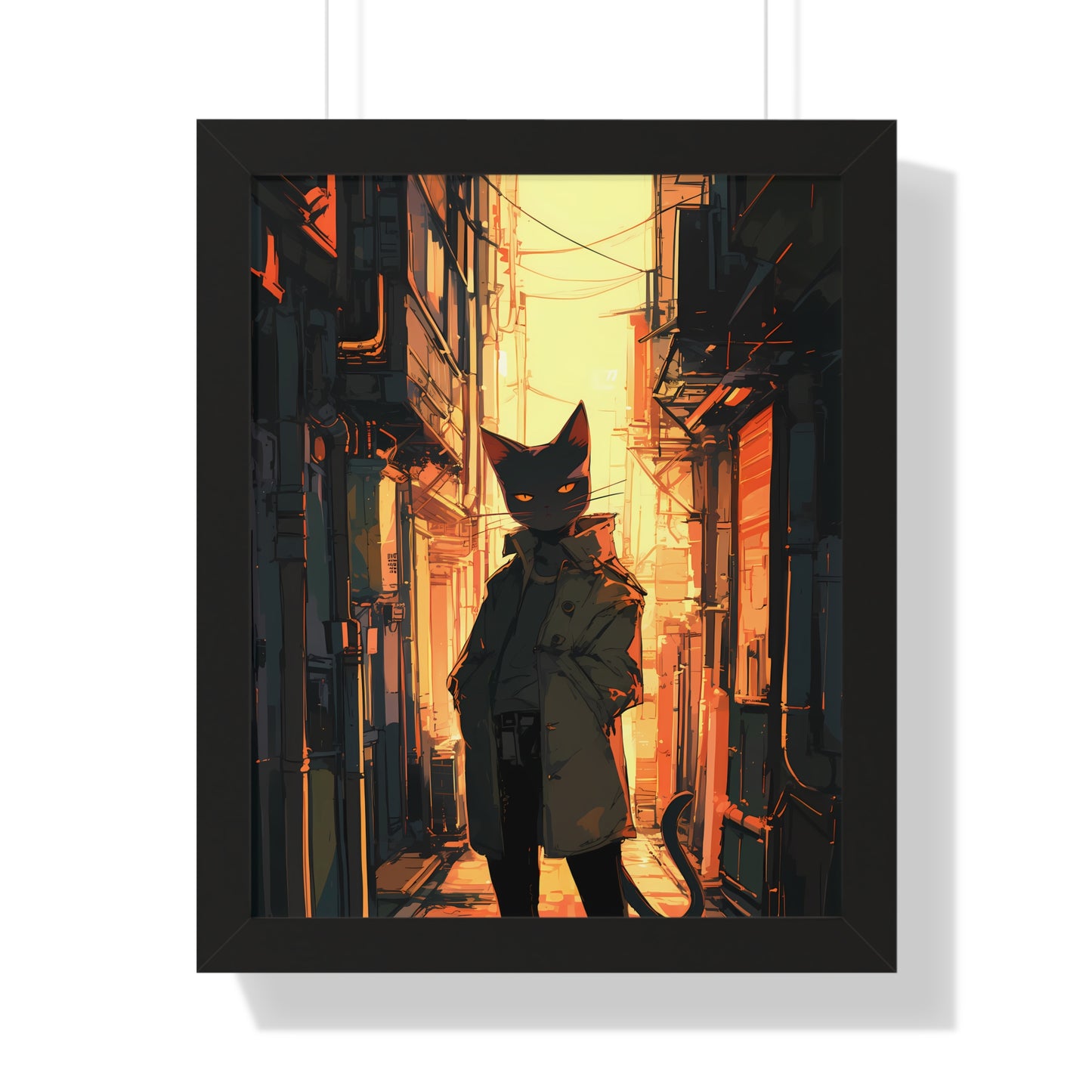 Alley Cat - Anime Framed Poster