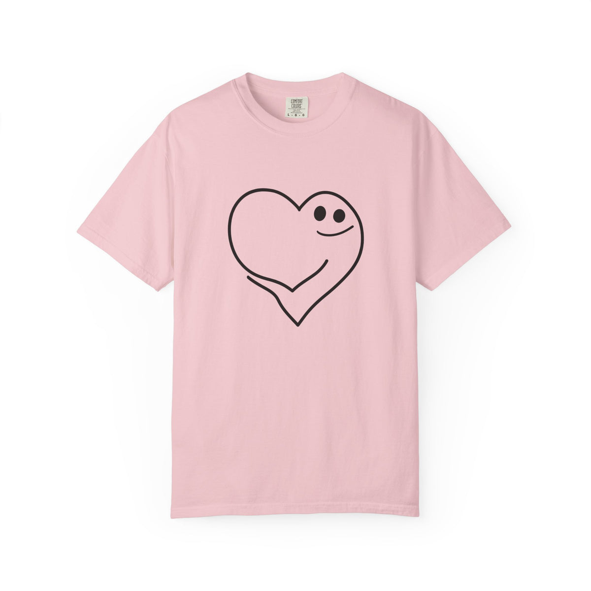 Good Vibes Heart - Cute Graphic T-Shirt