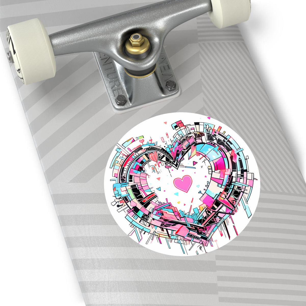 Discord of the Heart - Vinyl Laptop Sticker