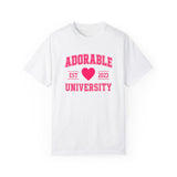 Adorable University T-Shirt White