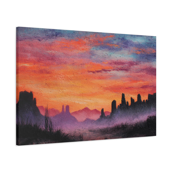 Last Light - Textured Fantasy Wall Art