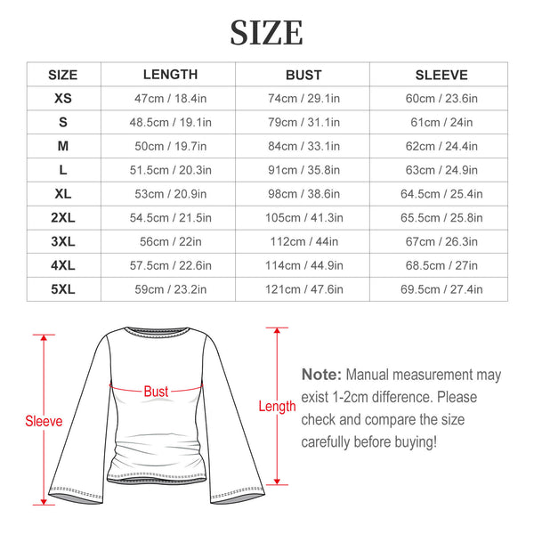 Tropic Skies - Flare Sleeve T-Shirt