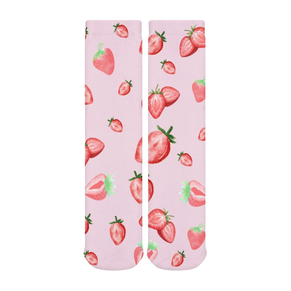 Strawberry Rain - Cute Anime Socks