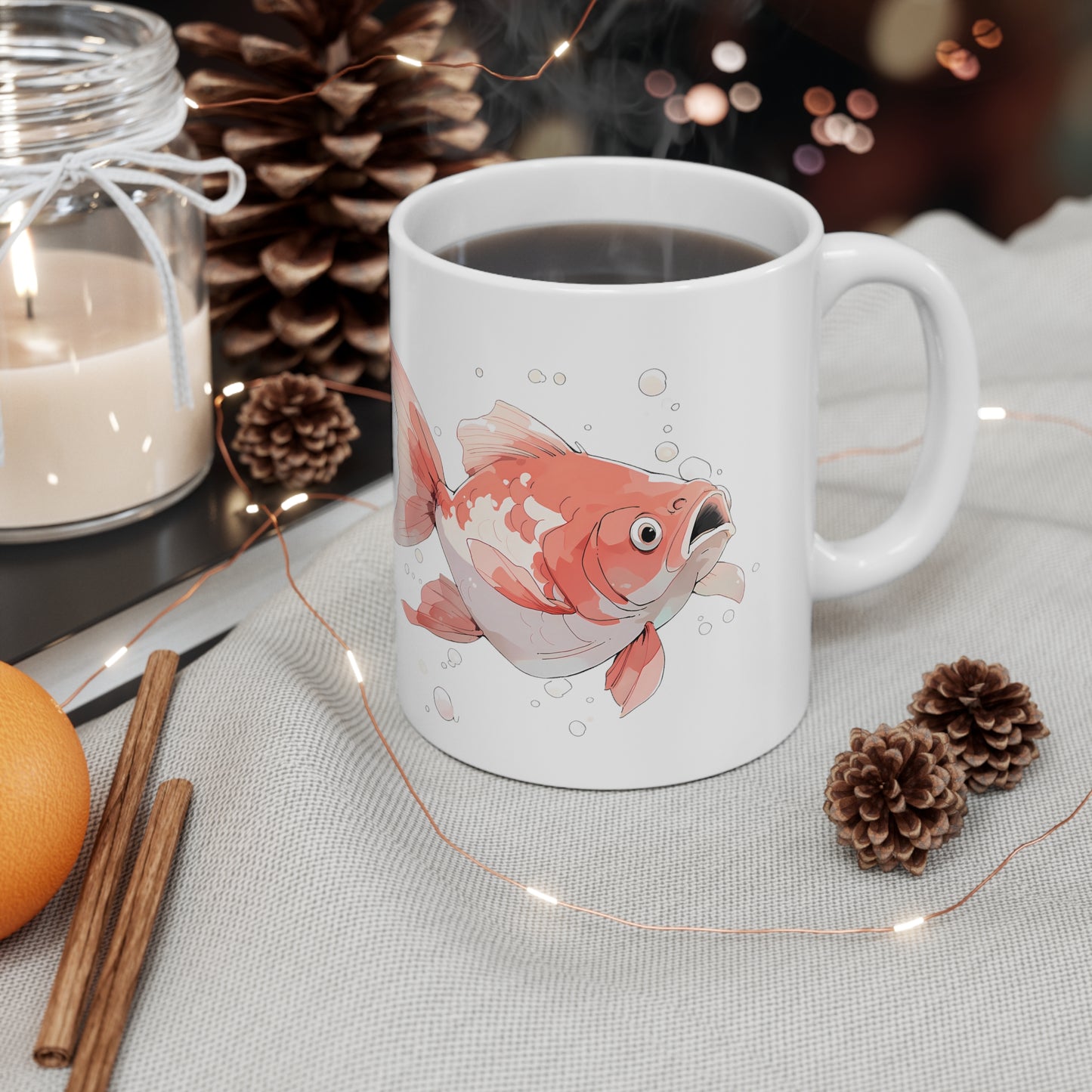 Japanese Goldfish - Cute Anime Mug