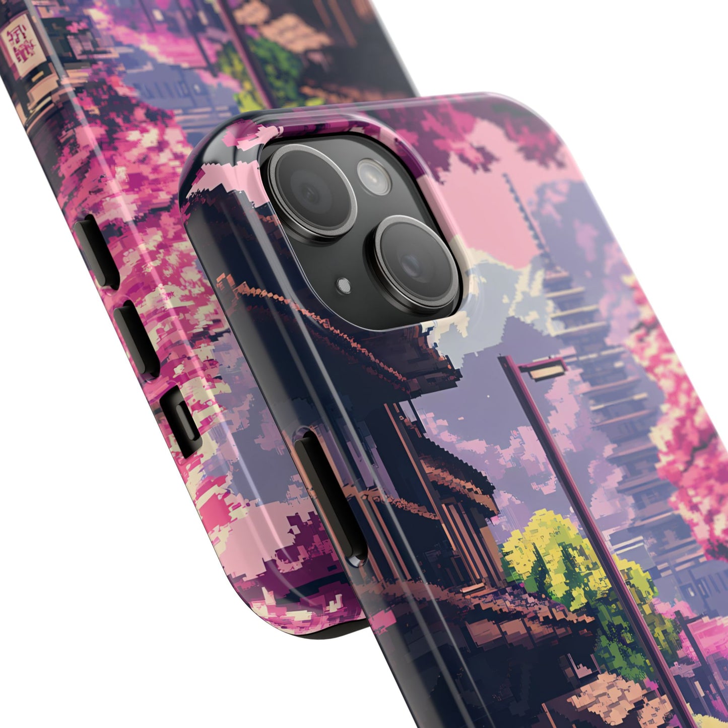 Temple Street - Anime Cherry Blossom Phone Case