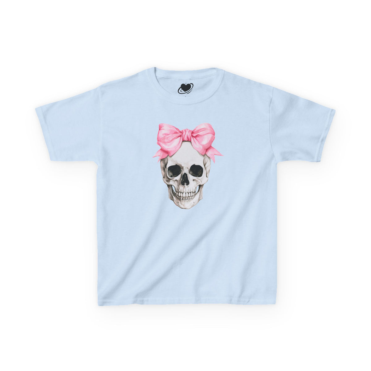 Coquette Skull - Vintage Style Baby Tee