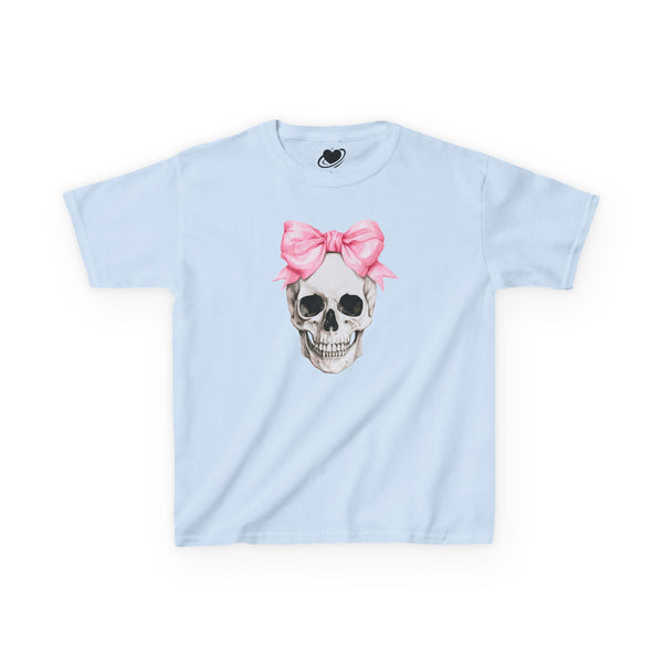 Coquette Skull - Vintage Style Baby Tee
