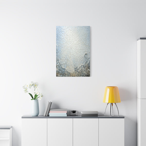 Frosted Glass - Abstract White Wall Art