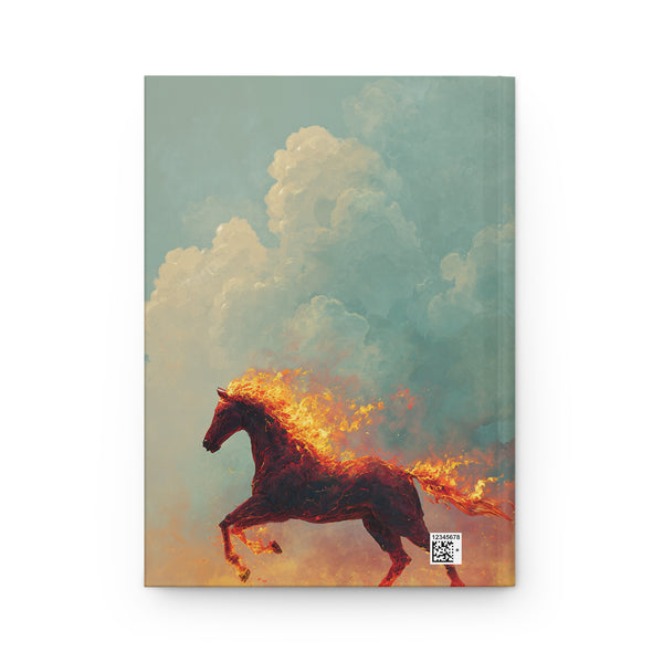 Year of the Fire Horse Hardcover Notebook