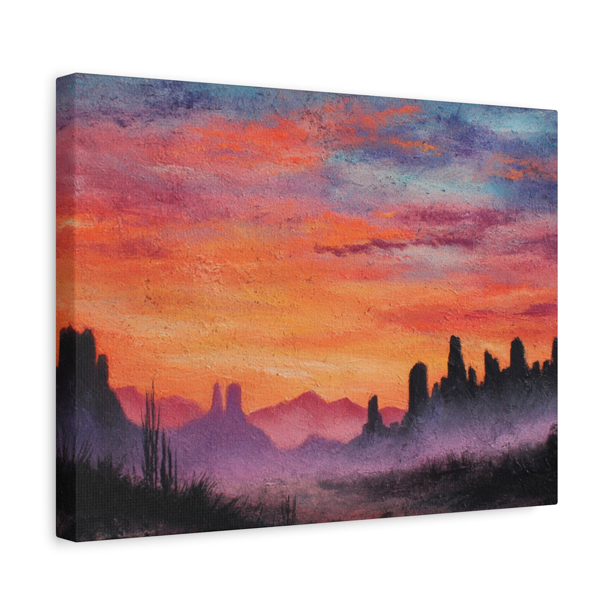 Last Light - Textured Fantasy Wall Art