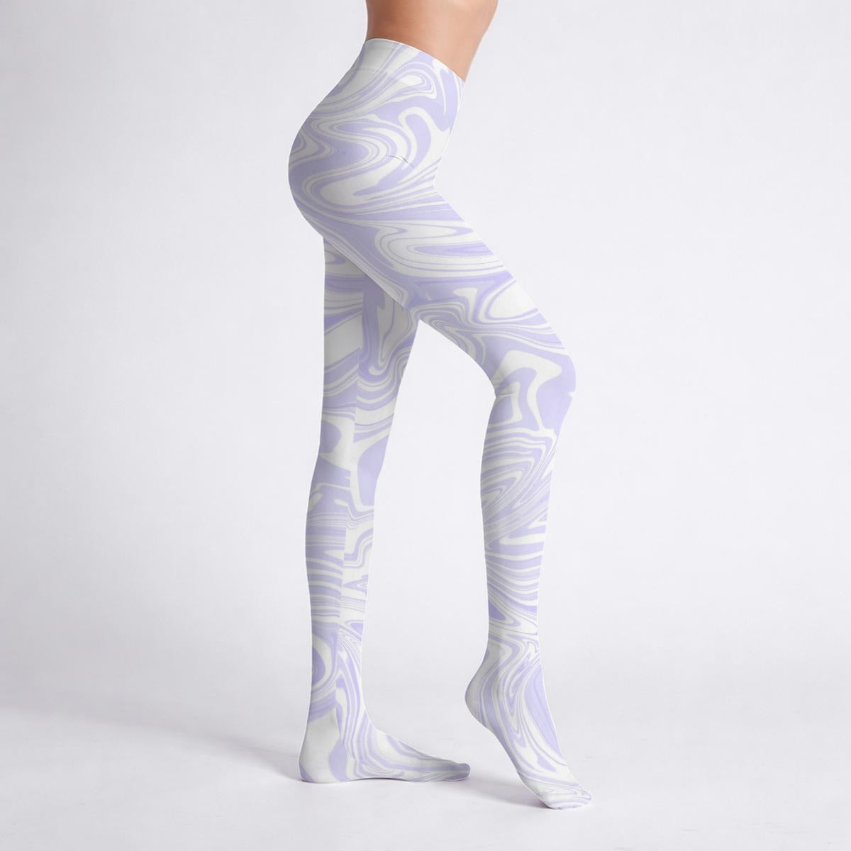 Lavender Sherbet - Cute Swirl Tights