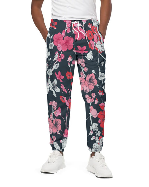 Floral Rush - Cute Cotton Graphic Sweatpants