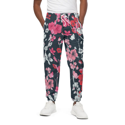 Floral Rush - Cute Cotton Graphic Sweatpants