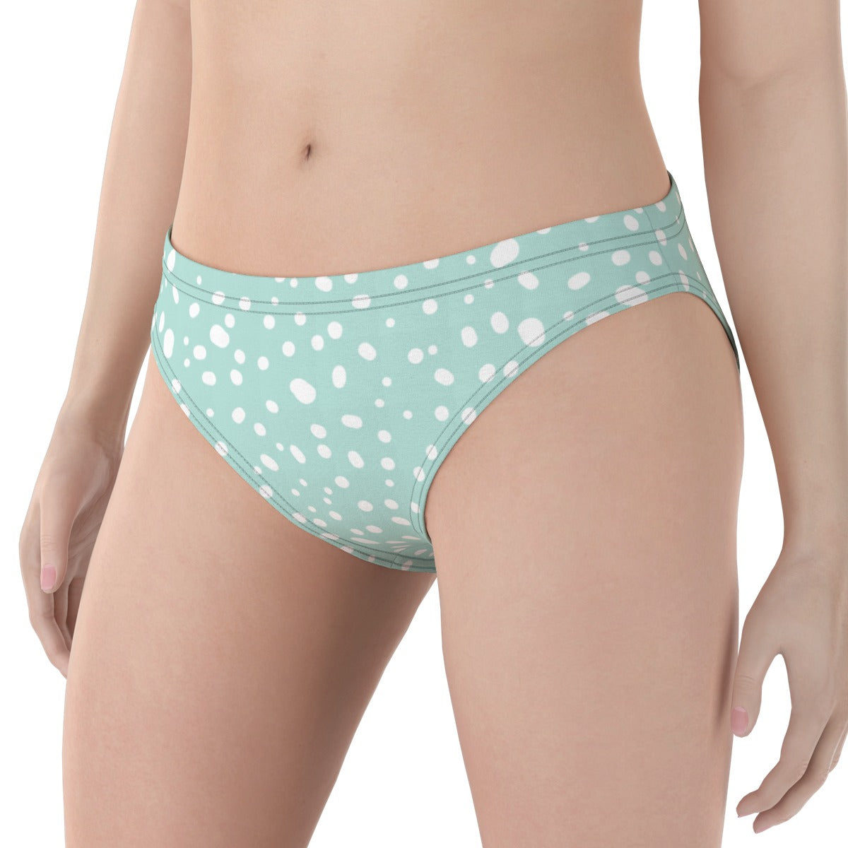 Sea Foam - Cute Brief Panties