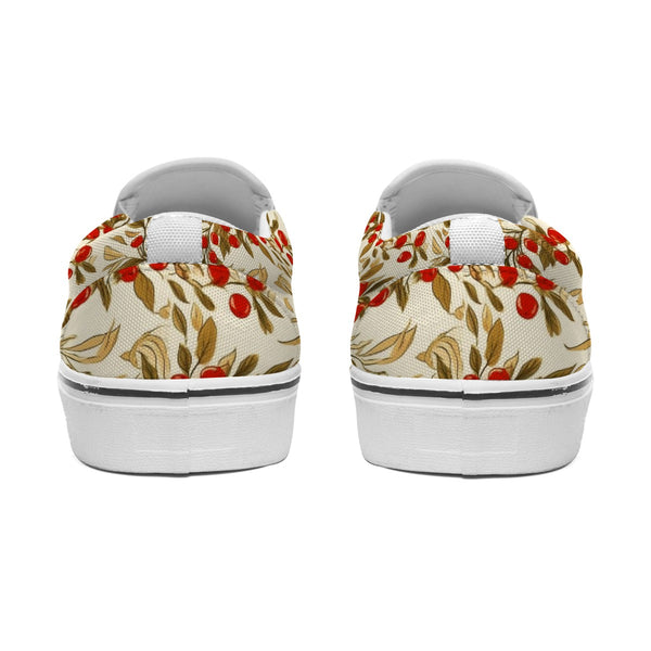 Autumn Aura - Cute Slip-On Sneakers